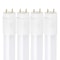 Luxrite T8 LED Tube Light Bulbs 18W (32W Equivalent) 2000LM 6500K Daylight Type A+B G13 Base 4-Pack LR34184-4PK - alternate 1